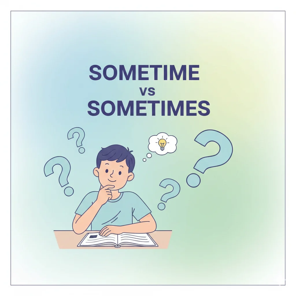 Sometime vs Sometimes