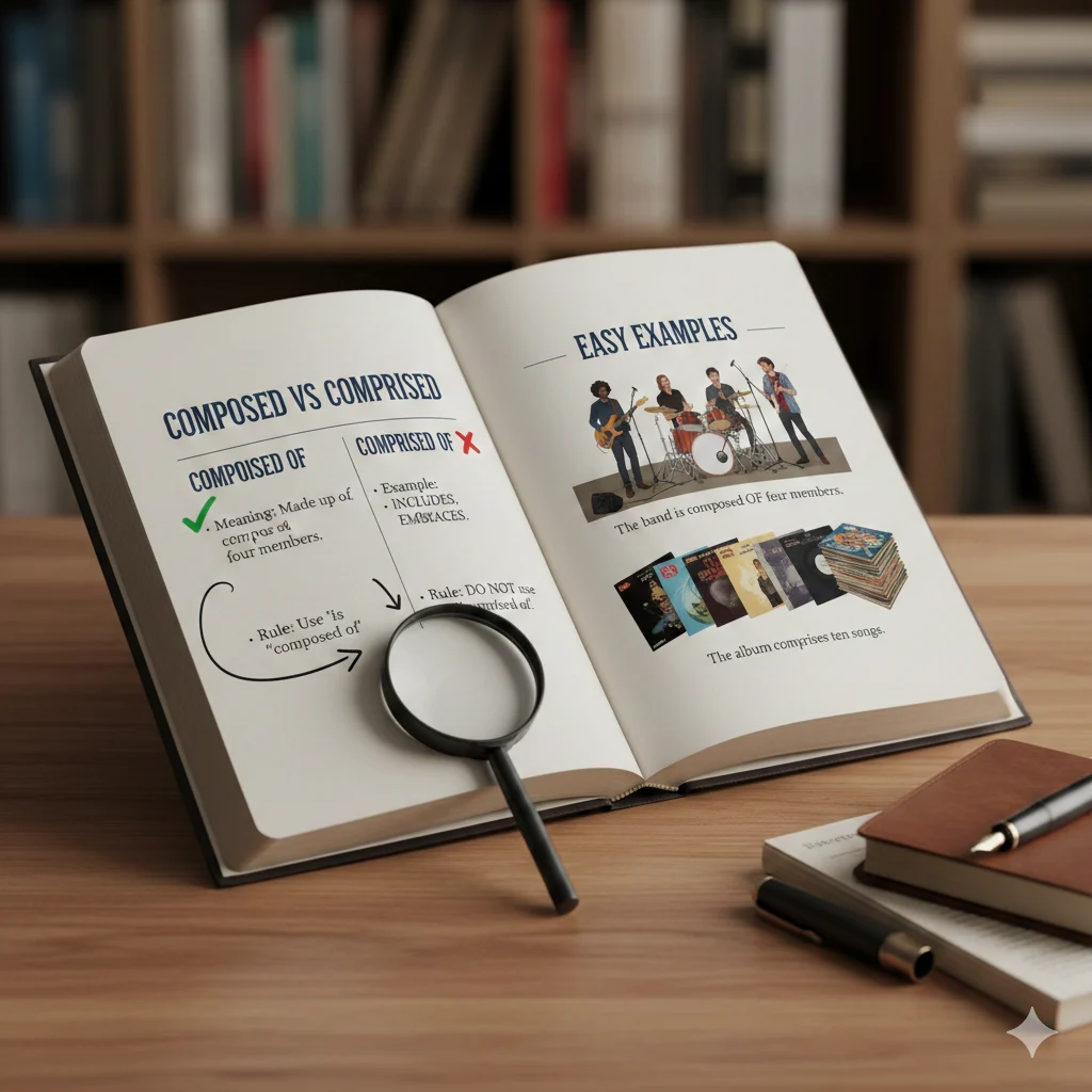 Composed vs Comprised