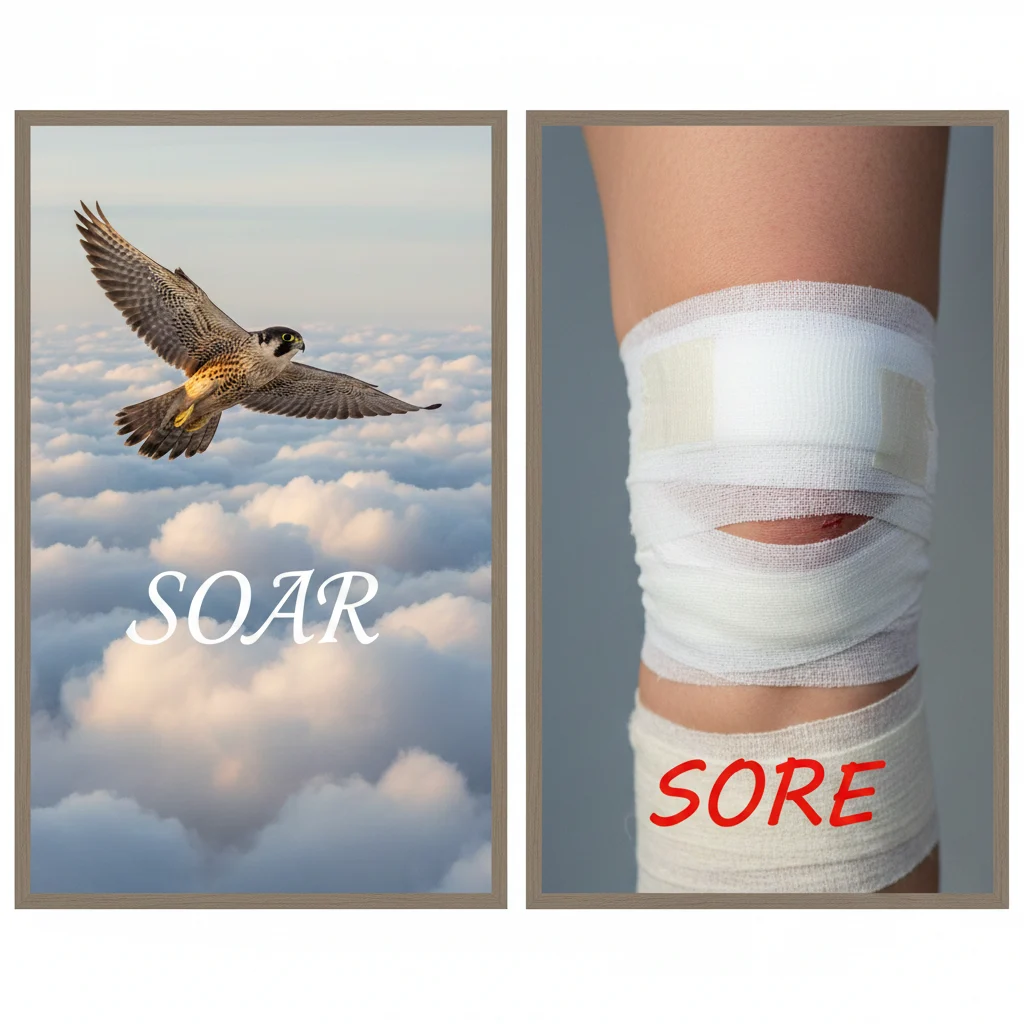 Soar vs Sore
