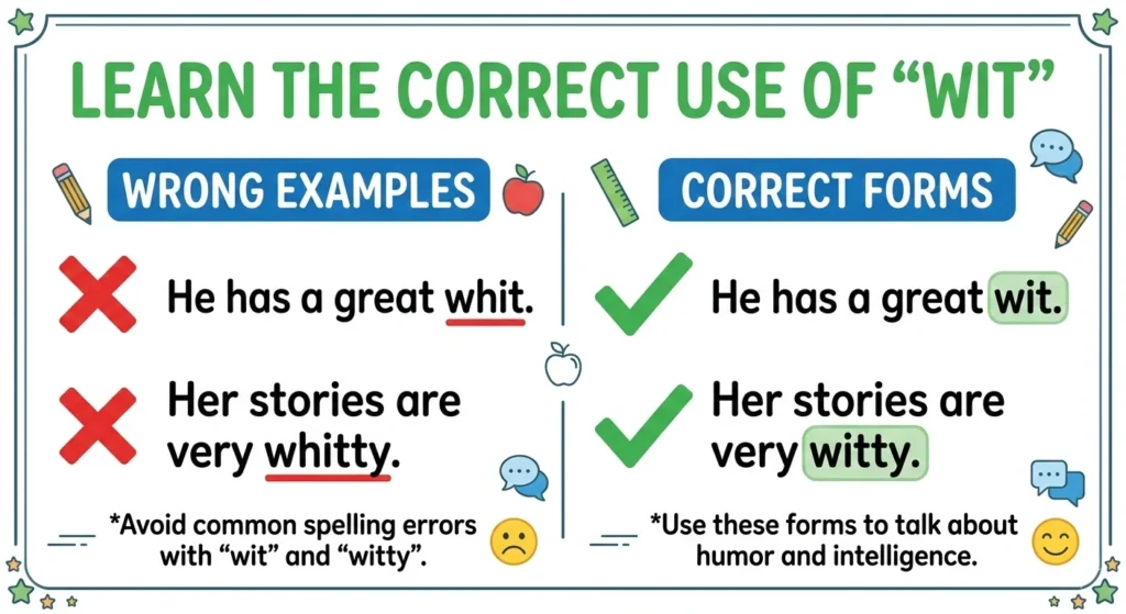 Whit vs Wit