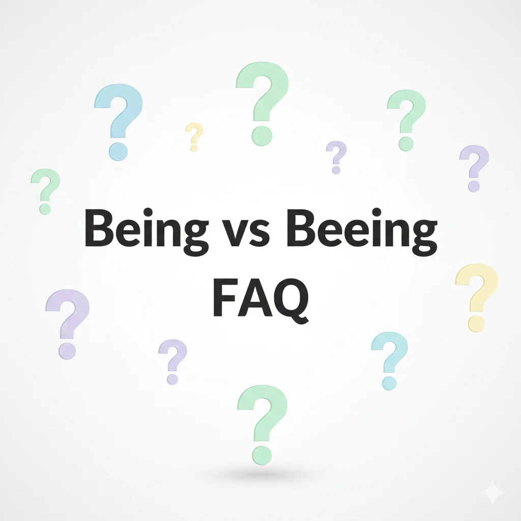 Being vs Beeing