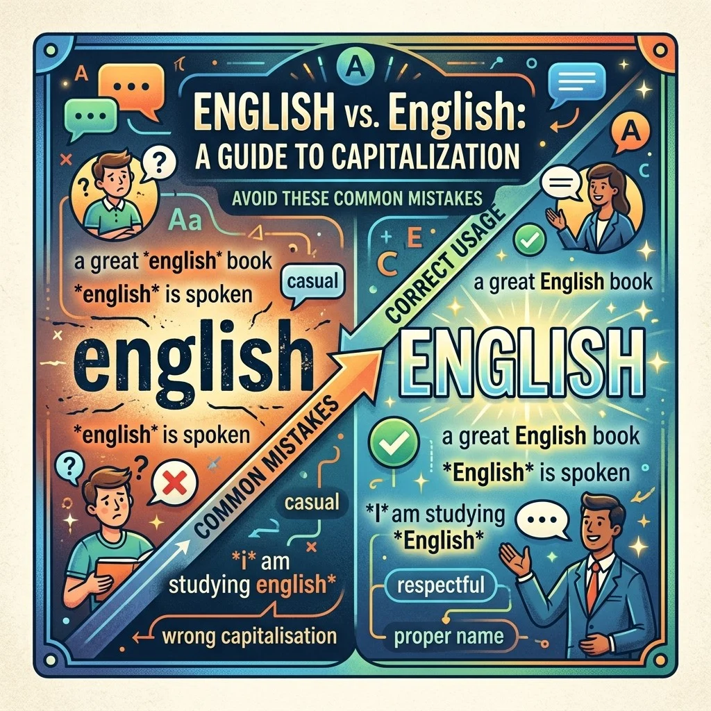 english vs English