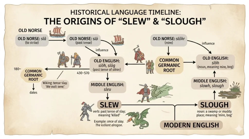 Slew vs Slough