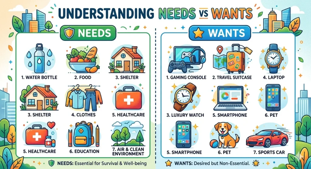 Needs vs Wants
