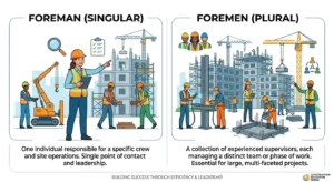 Foremen vs Foreman