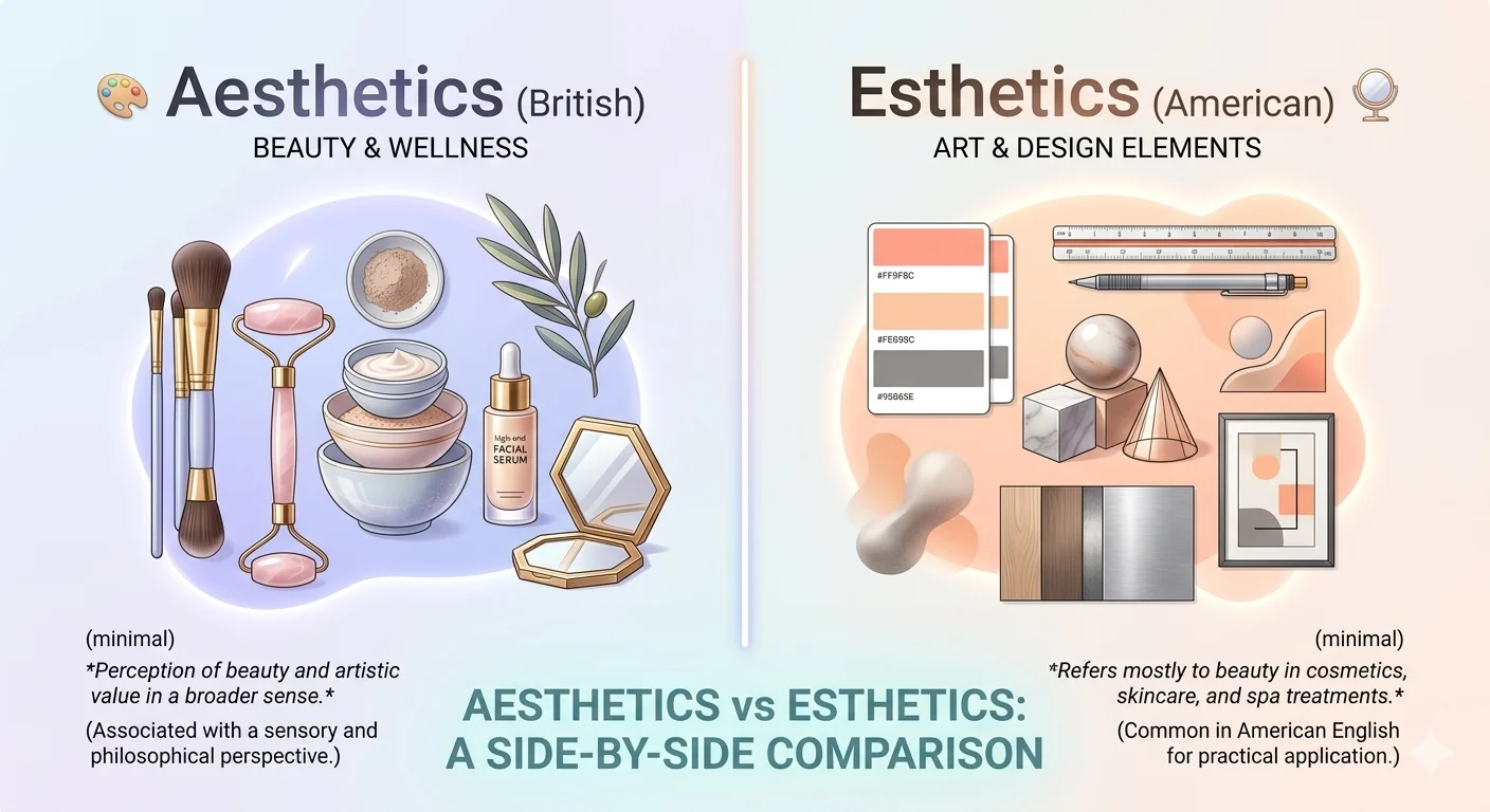 Aesthetics Vs Esthetics