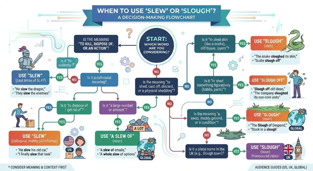 Slew vs Slough
