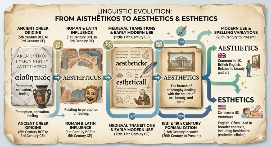 Aesthetics Vs Esthetics