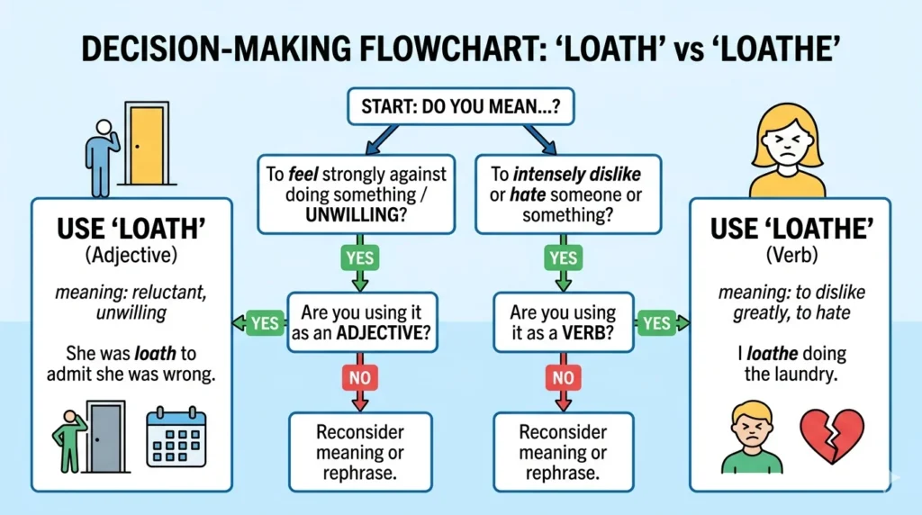 Loath Vs Loathe 