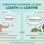 Loath Vs Loathe