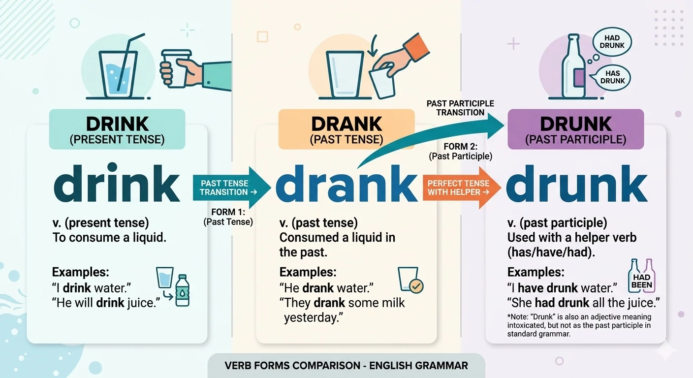 Drunk Vs Drank