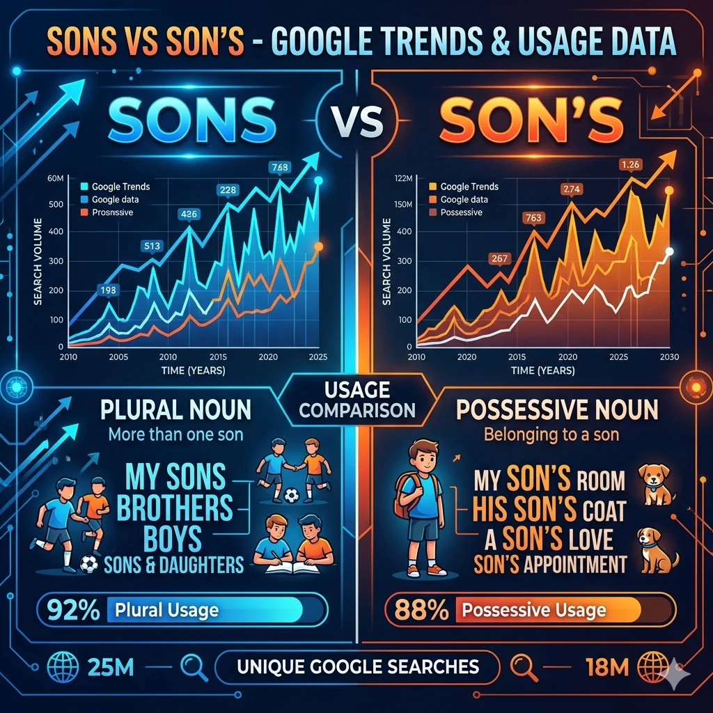 Sons vs Son's