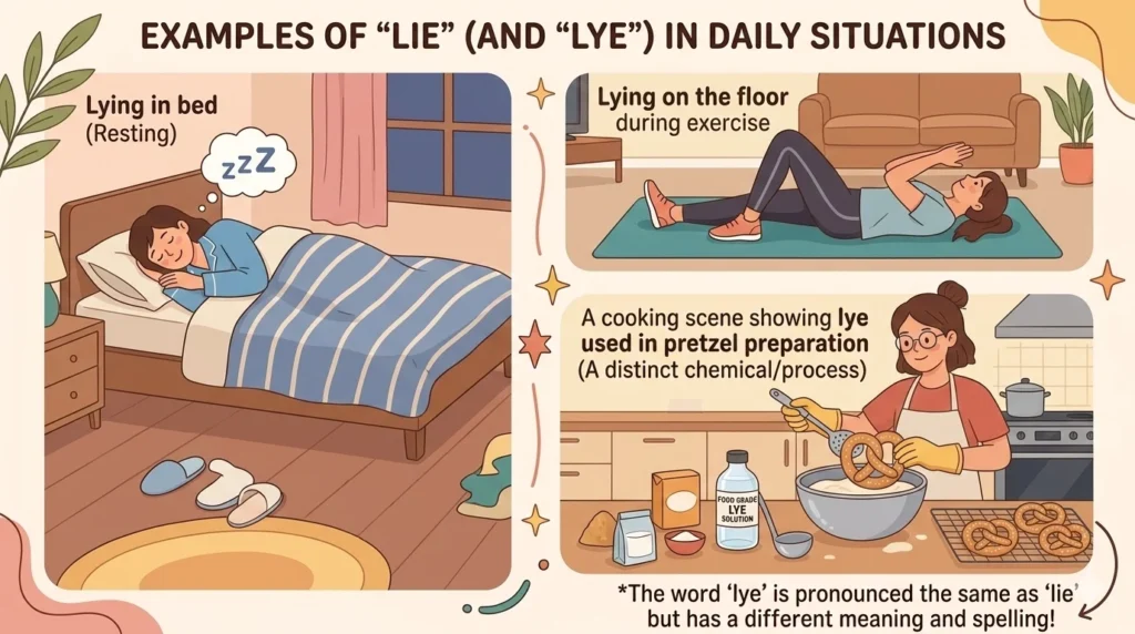 Lye vs Lie