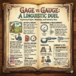 Gage vs Gauge