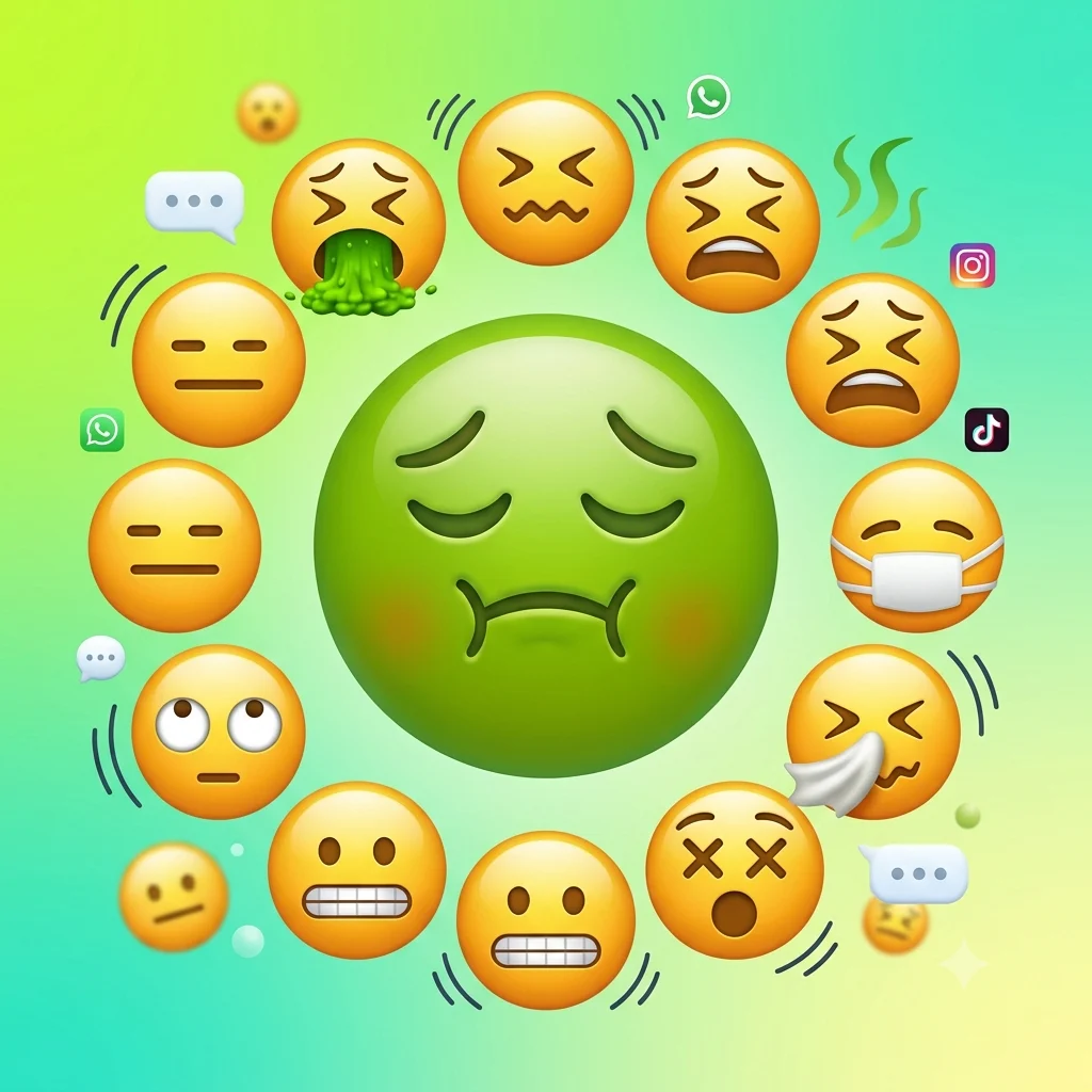 disgusted emoji