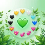 green heart emoji