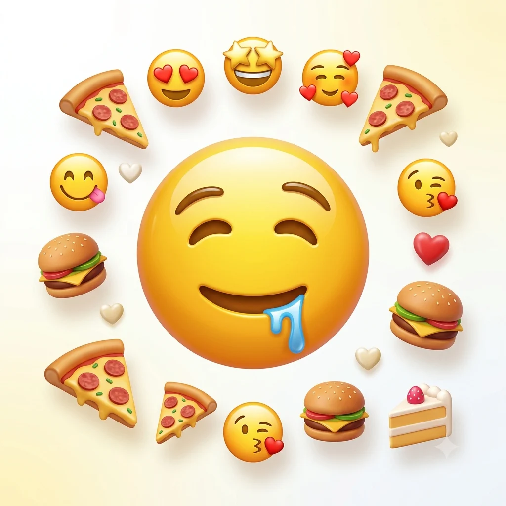 drooling emoji