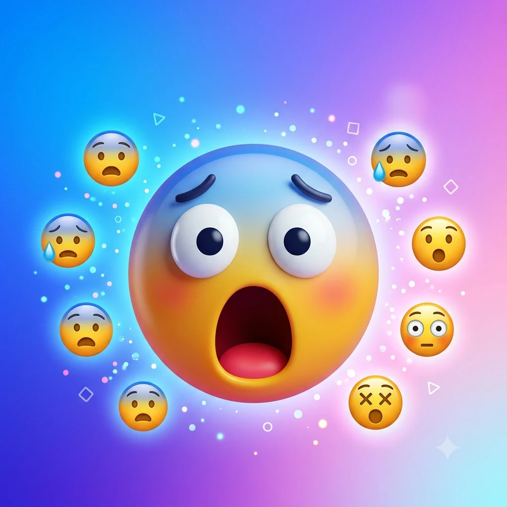 screaming emoji