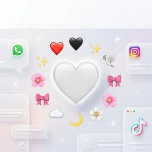 white heart emoji meaning