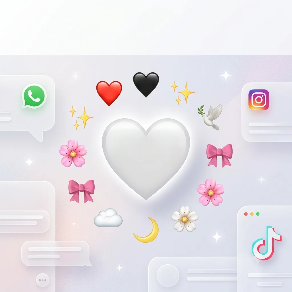 white heart emoji meaning