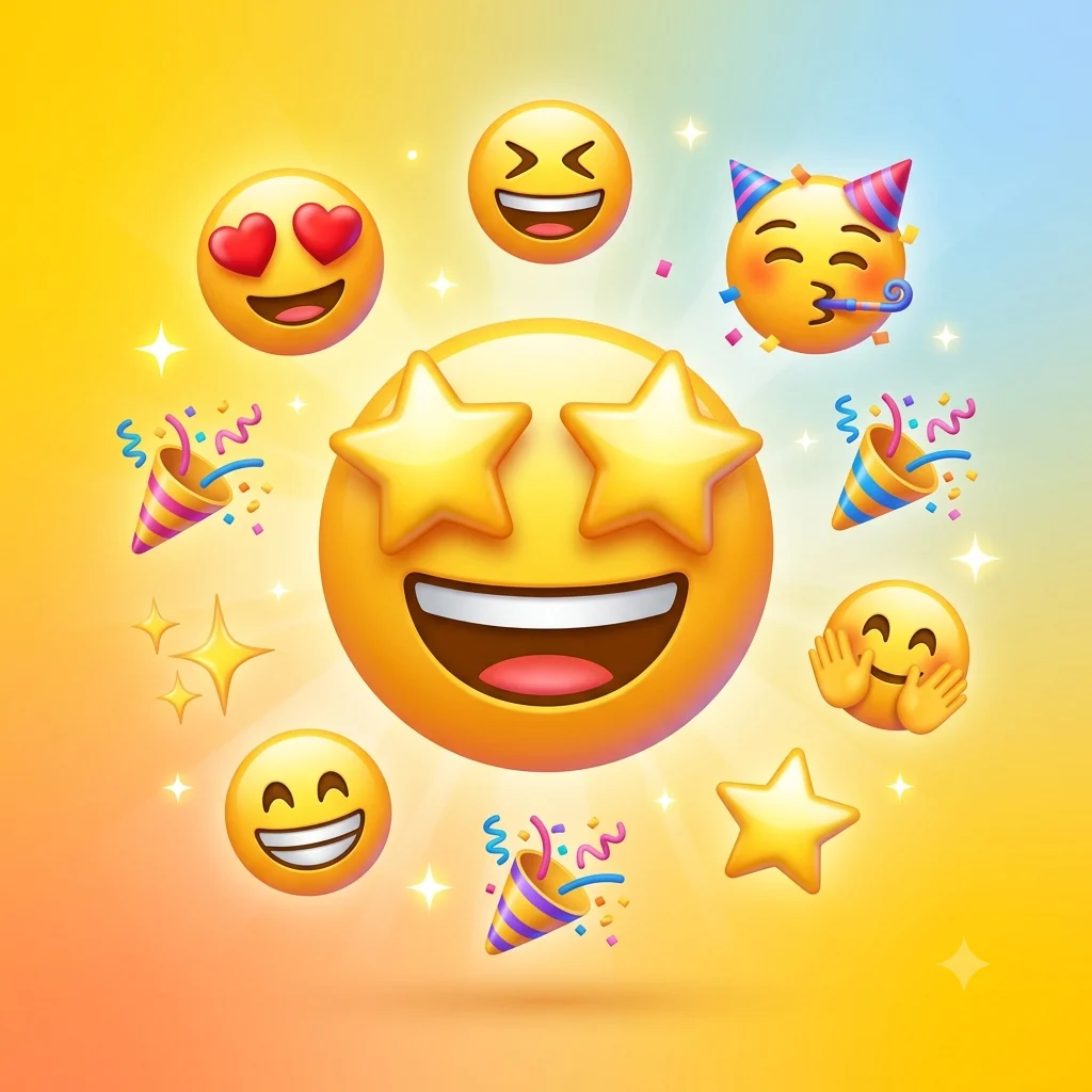 excited emoji