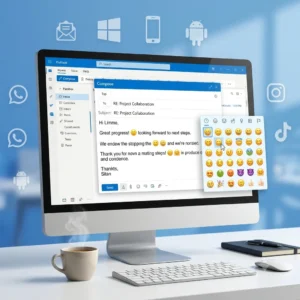 emoji in outlook